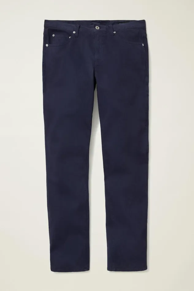 Men Jeans Bonobos Italian Brushed 5Pocket Pants Maritime Blue