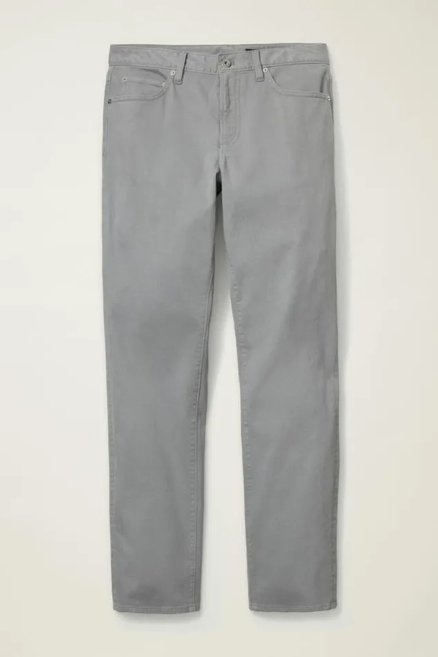 Men Jeans Bonobos Italian Brushed 5Pocket Pants Monument Grey