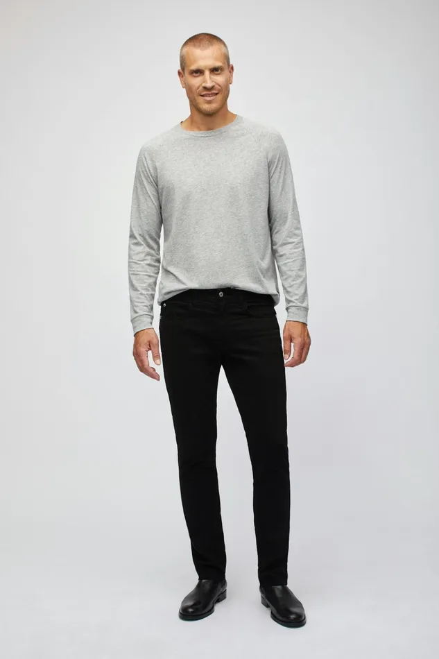 Men Jeans Bonobos Italian Textured 5Pocket Pants Onyx