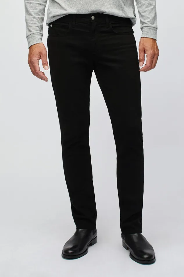 Men Jeans Bonobos Italian Textured 5Pocket Pants Onyx