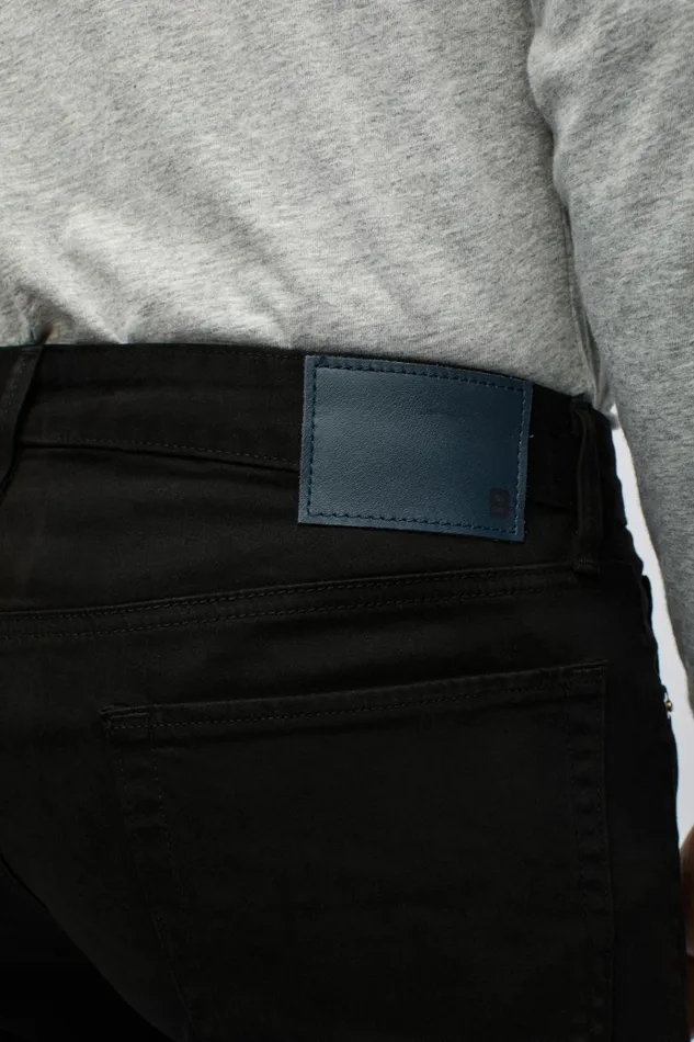 Men Jeans Bonobos Italian Textured 5Pocket Pants Onyx