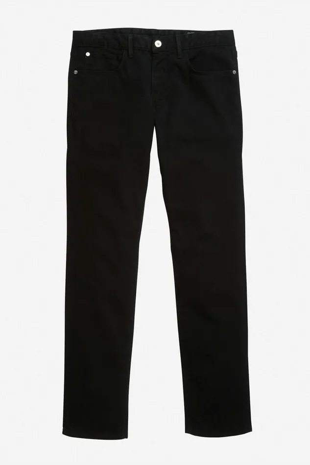 Men Jeans Bonobos Italian Textured 5Pocket Pants Onyx
