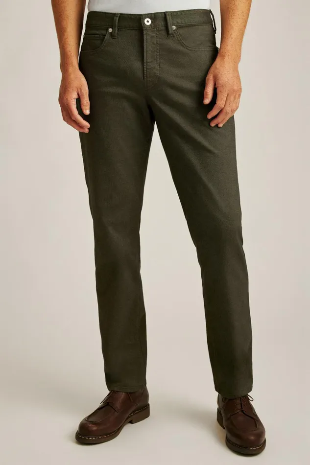 Men Jeans Bonobos Italian Textured Five Pocket Artichoke