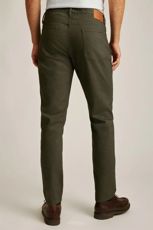 Men Jeans Bonobos Italian Textured Five Pocket Artichoke