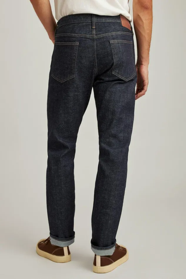 Men Jeans Bonobos Japanese Stretch Selvedge Jeans Indigo