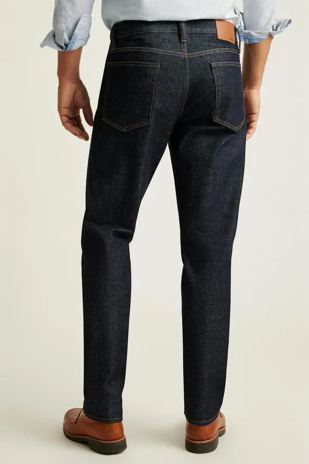 Men Jeans Bonobos Japanese Stretch Selvedge Jeans Rinse Wash