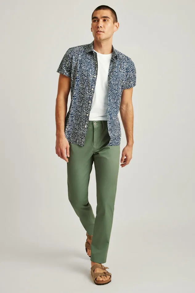 Men Jeans Bonobos Lightweight Travel Jean Deep Sage