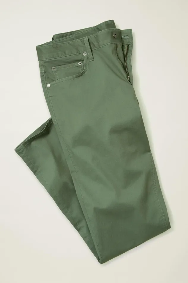 Men Jeans Bonobos Lightweight Travel Jean Deep Sage