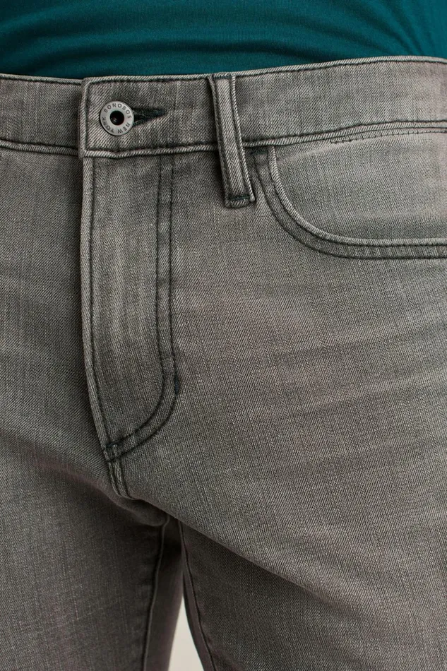 Men Jeans Bonobos Premium 4Way Stretch Jeans Black Grey Wash