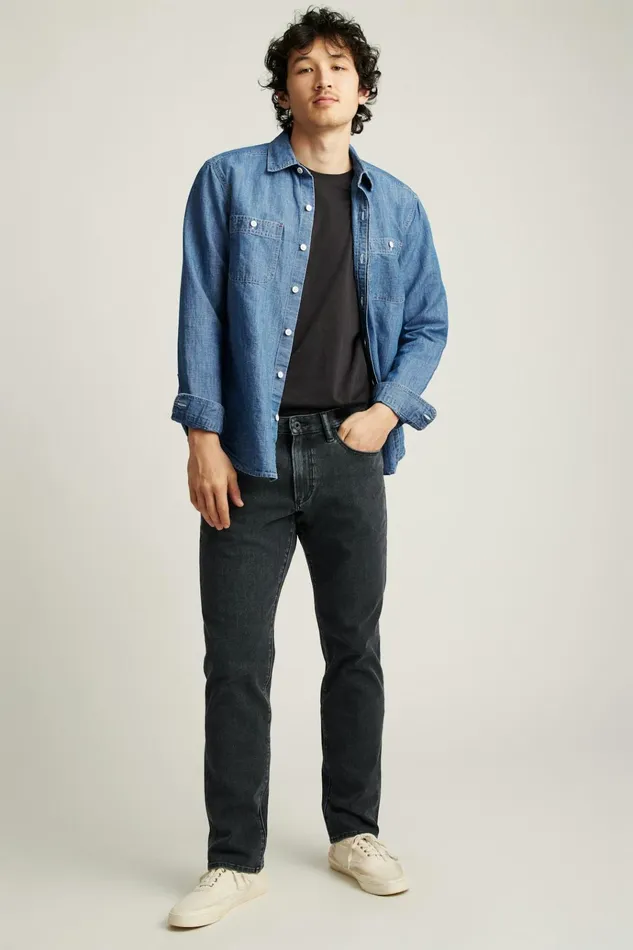Men Jeans Bonobos Premium 4Way Stretch Jeans Shadow Grey