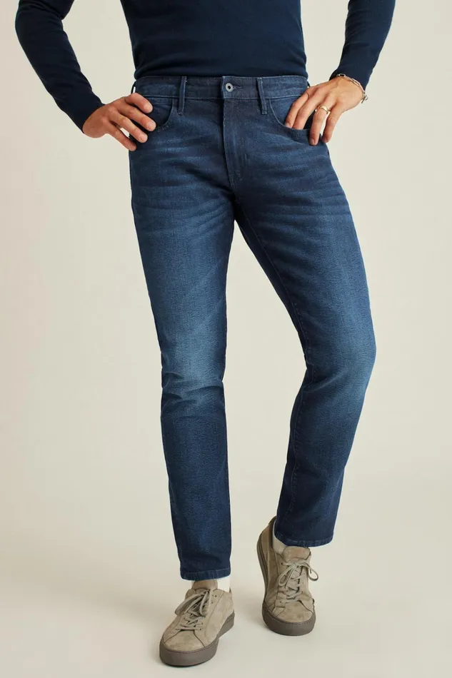 Men Jeans Bonobos Premium Stretch Jeans Ink Dark Wash