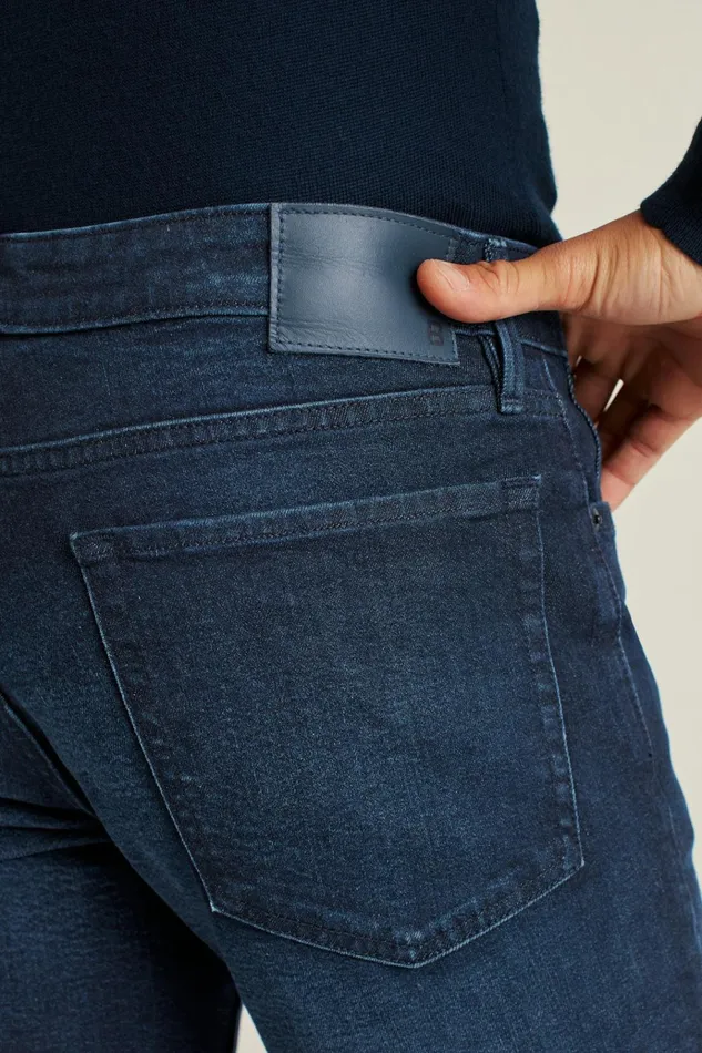 Men Jeans Bonobos Premium Stretch Jeans Ink Dark Wash