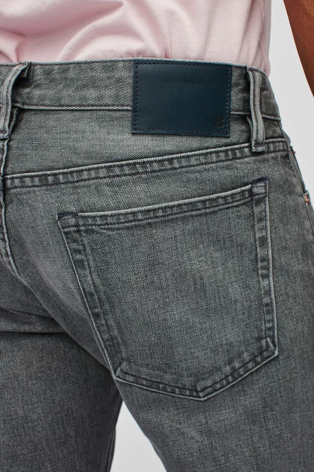 Men Jeans Bonobos Selvedge Stretch Jeans Silver