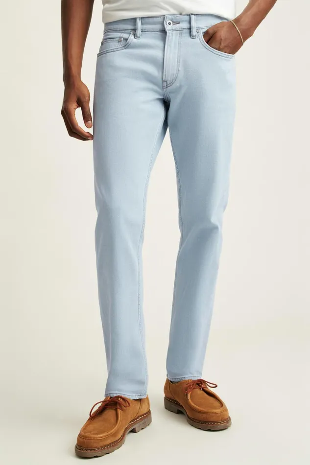 Men Jeans Bonobos Stretch Lightweight Jeans Pearl Wash