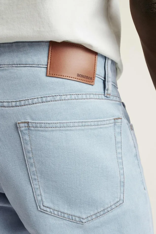 Men Jeans Bonobos Stretch Lightweight Jeans Pearl Wash