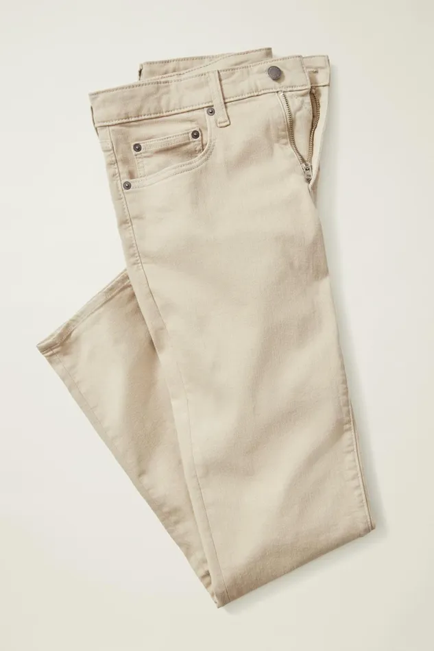 Men Jeans Bonobos Travel Jeans Amarillo Tan