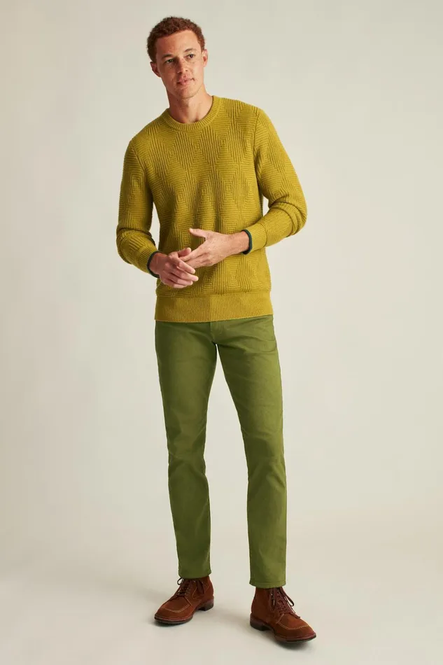 Men Jeans Bonobos Travel Jeans Madera Olive
