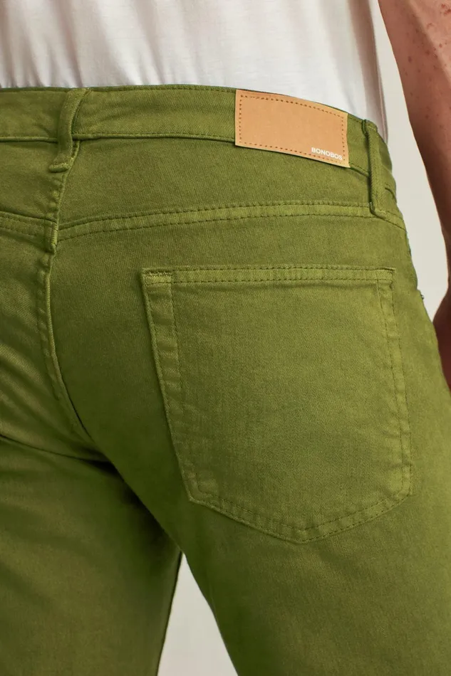 Men Jeans Bonobos Travel Jeans Madera Olive