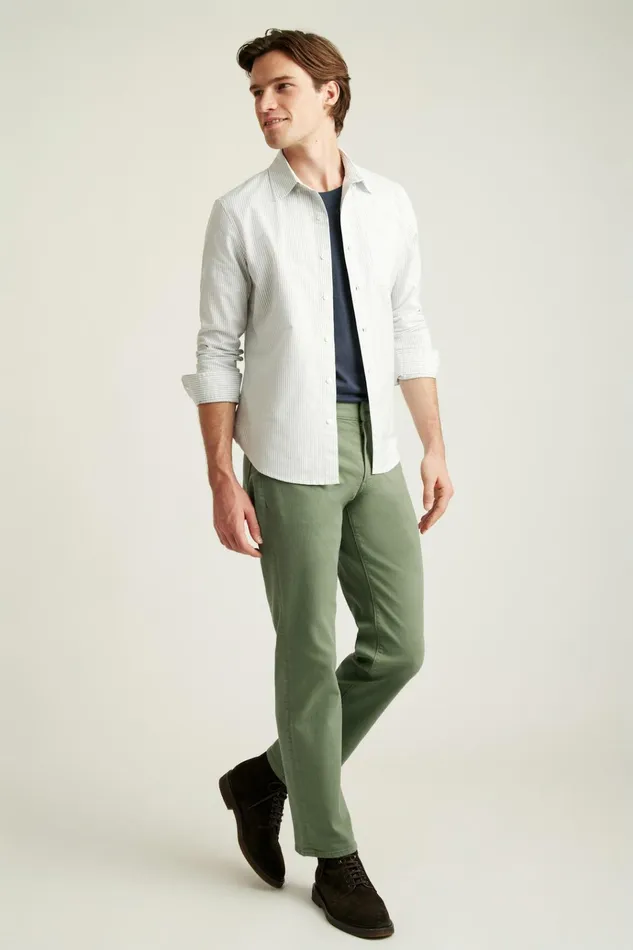 Men Jeans Bonobos Travel Jeans Moss Green
