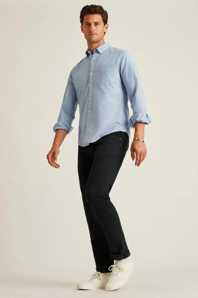 Men Jeans Bonobos Travel Jeans Salem Jet Black