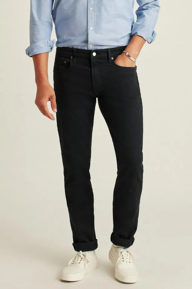 Men Jeans Bonobos Travel Jeans Salem Jet Black