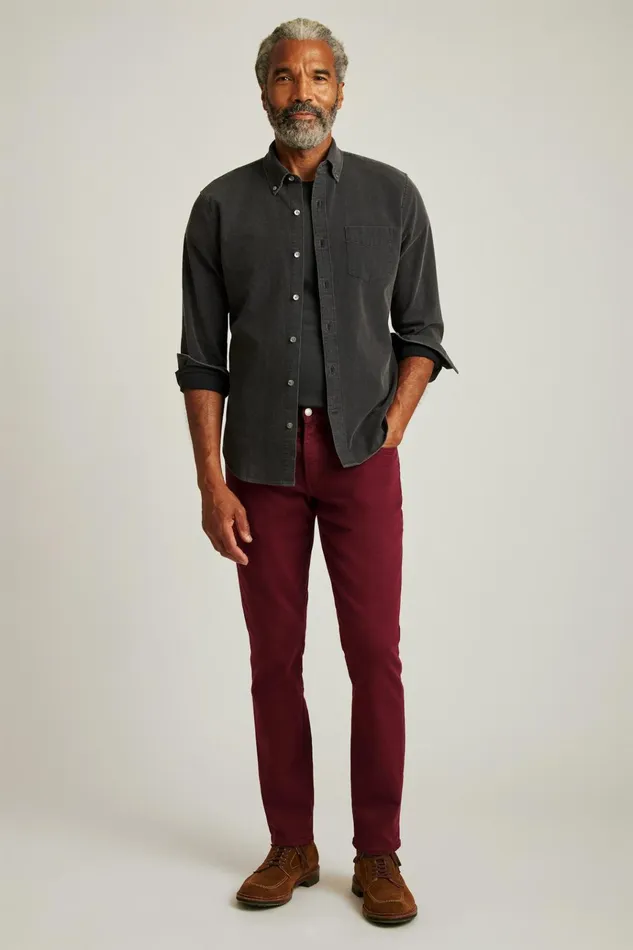 Men Jeans Bonobos Travel Jeans Tawny Port