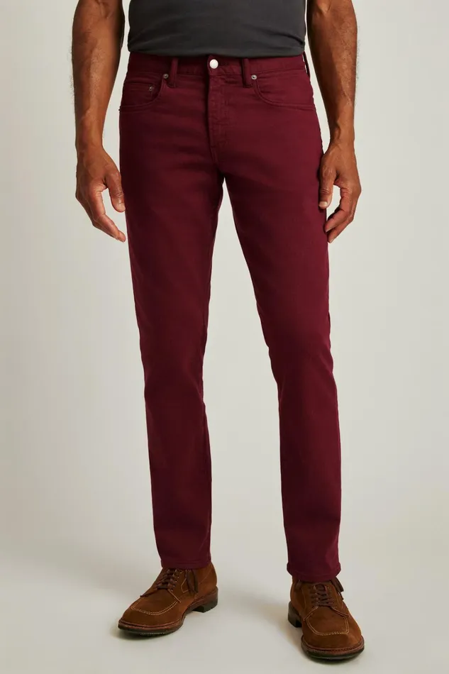 Men Jeans Bonobos Travel Jeans Tawny Port