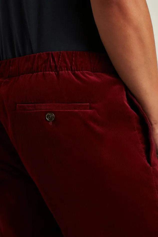 Men Joggers and Athleisure Bonobos Corduroy Drawstring Pants Spiced Brandy