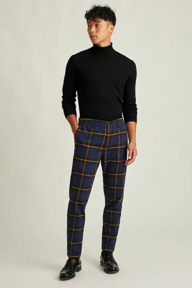 Men Joggers and Athleisure Bonobos Holiday Drawstring Pants Avondale Plaid