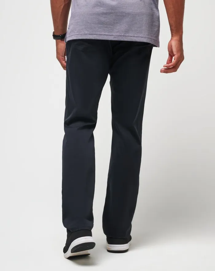 Men Pants TravisMathew OPEN TO CLOSE PANT Black
