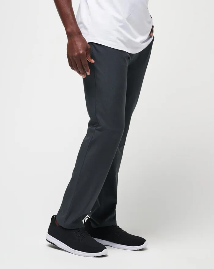 Men Pants TravisMathew OPEN TO CLOSE PANT Heather Black