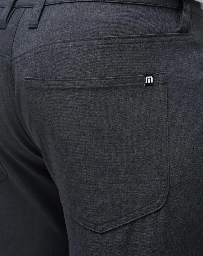 Men Pants TravisMathew OPEN TO CLOSE PANT Heather Black
