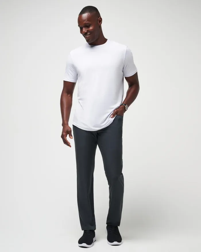 Men Pants TravisMathew OPEN TO CLOSE PANT Heather Black
