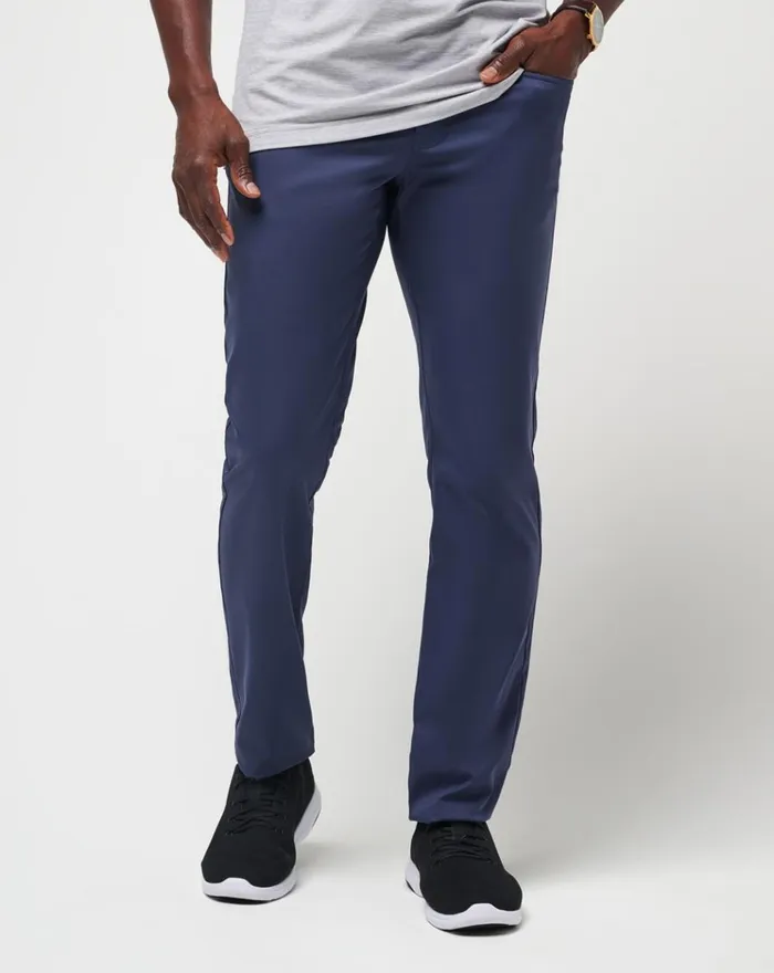 Men Pants TravisMathew OPEN TO CLOSE PANT Navy