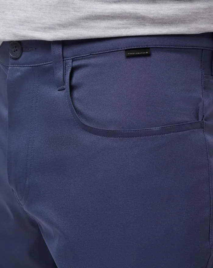Men Pants TravisMathew OPEN TO CLOSE PANT Navy