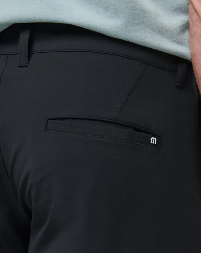 Men Pants TravisMathew OPEN TO CLOSE TECH CHINO PANT Black