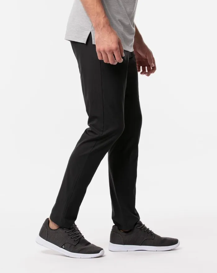 Men Pants TravisMathew RIGHT ON TIME PANT Black