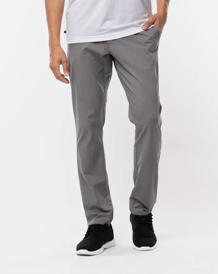 Men Pants TravisMathew RIGHT ON TIME PANT Quiet Shade