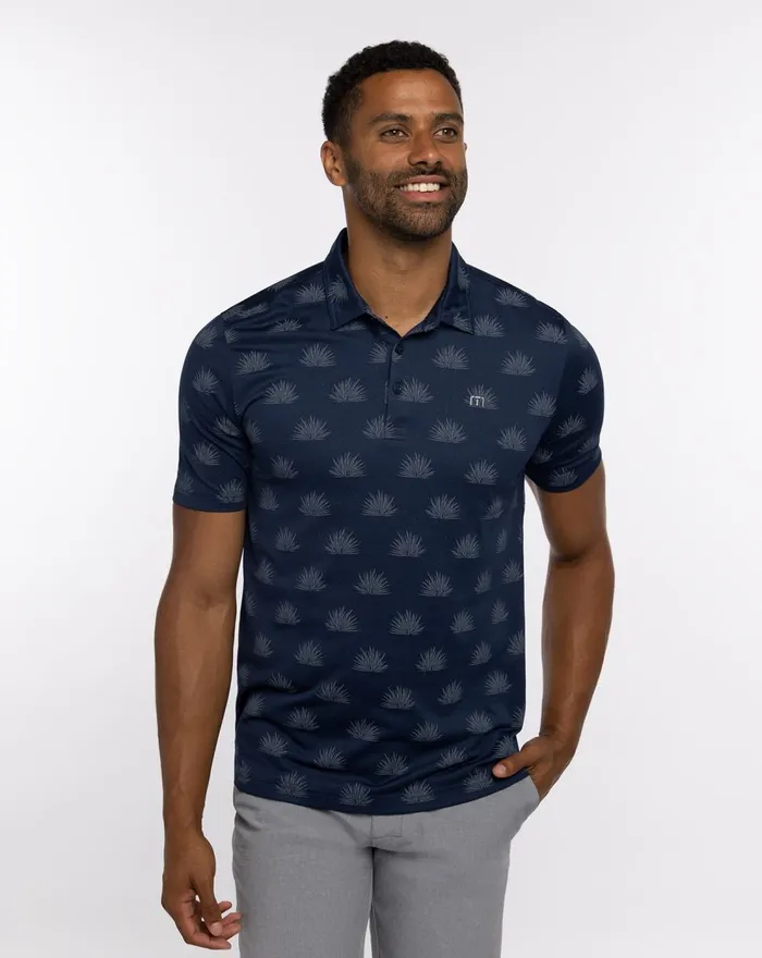 Men Polos TravisMathew AT THE BUFFET POLO Dress Blues