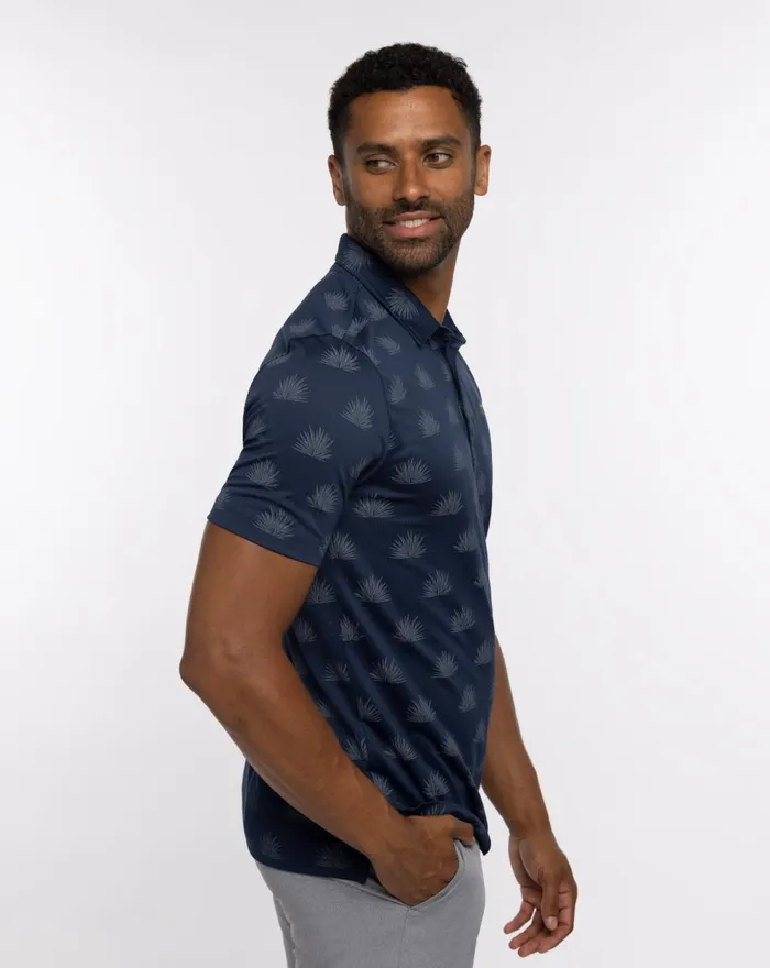Men Polos TravisMathew AT THE BUFFET POLO Dress Blues