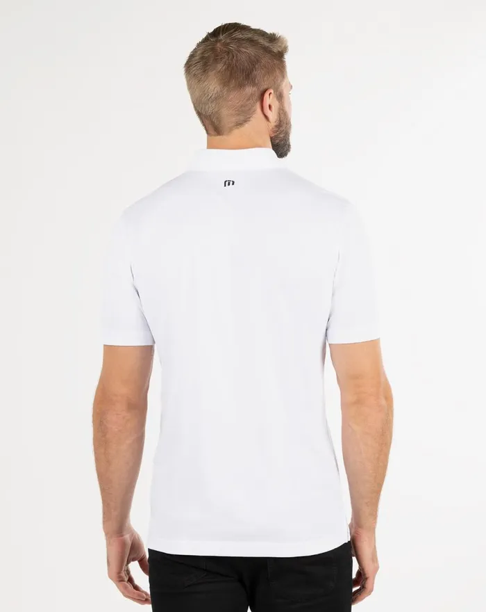 Men Polos TravisMathew BRECON RANGE POLO White