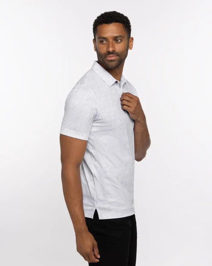Men Polos TravisMathew COZUMEL POLO White