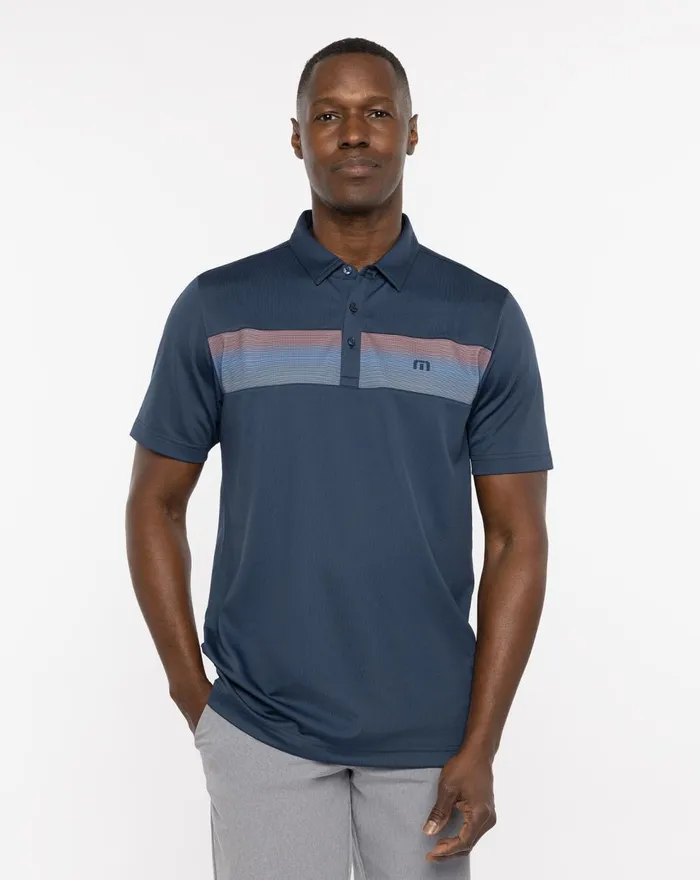 Men Polos TravisMathew EXTRA ALOE POLO Dress Blues