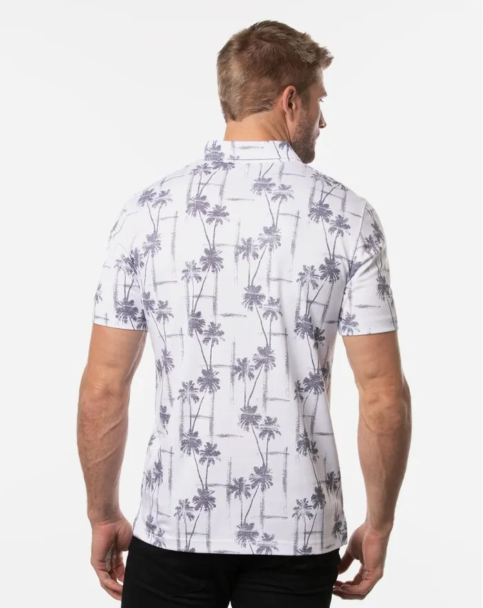 Men Polos TravisMathew FINALLY HERE POLO White