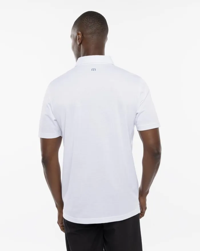 Men Polos TravisMathew FLOATING HOTEL POLO White