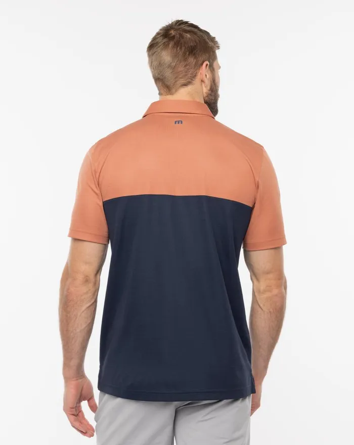 Men Polos TravisMathew GUEST SERVICES POLO Copper