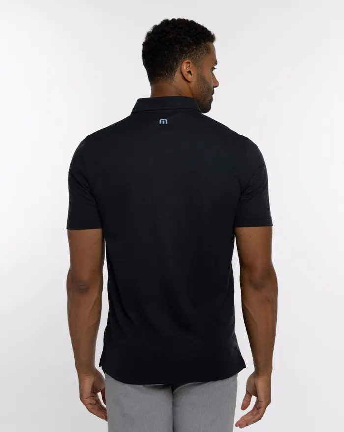 Men Polos TravisMathew GUIDED TOUR POLO Black