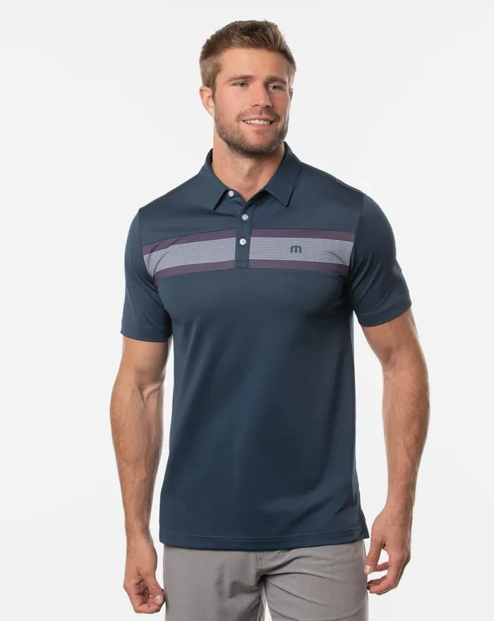 Men Polos TravisMathew LAKE YOU A LOT POLO Insignia