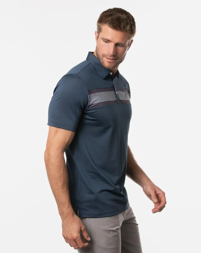 Men Polos TravisMathew LAKE YOU A LOT POLO Insignia