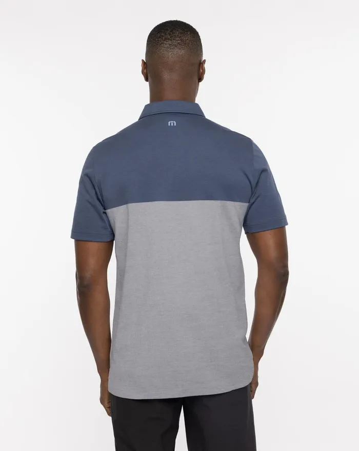 Men Polos TravisMathew LAST MINUTE POLO Dress Blues
